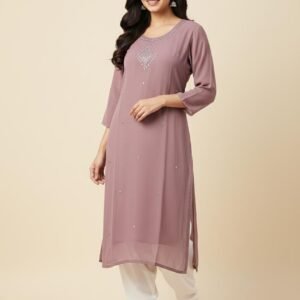 Printed Cotton Top for Women - Straight Fit Ethnic Wear.