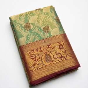 Kanjivaram Banarasi Style Semi Silk Saree